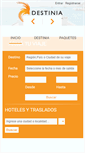 Mobile Screenshot of destiniatravel.com